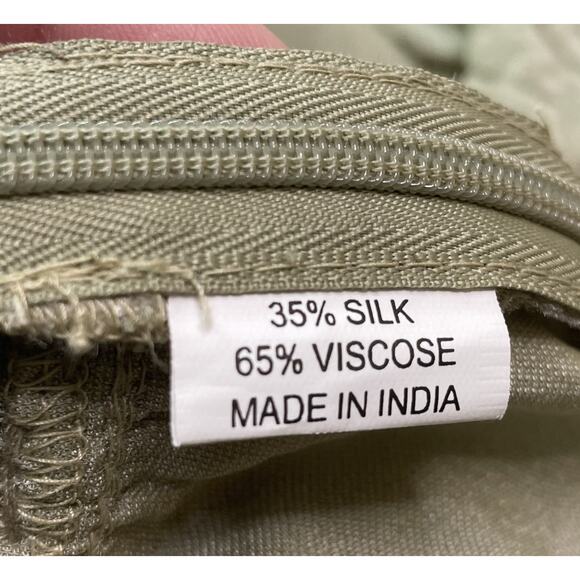 Double D Ranch Velvet Blessing Dress NWT XL Conchos Studs Greystone Sage Green - Picture 14 of 15